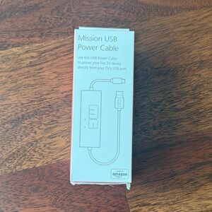 Mission USB Power Cable for Fire TV
